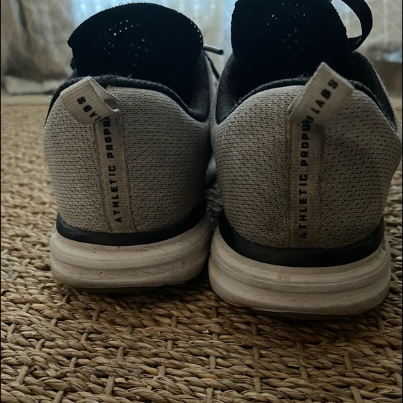 APL Techloom Pro Sneaker in Black, Heather Grey & White | Women’s Size 8 - Picture 8 of 8